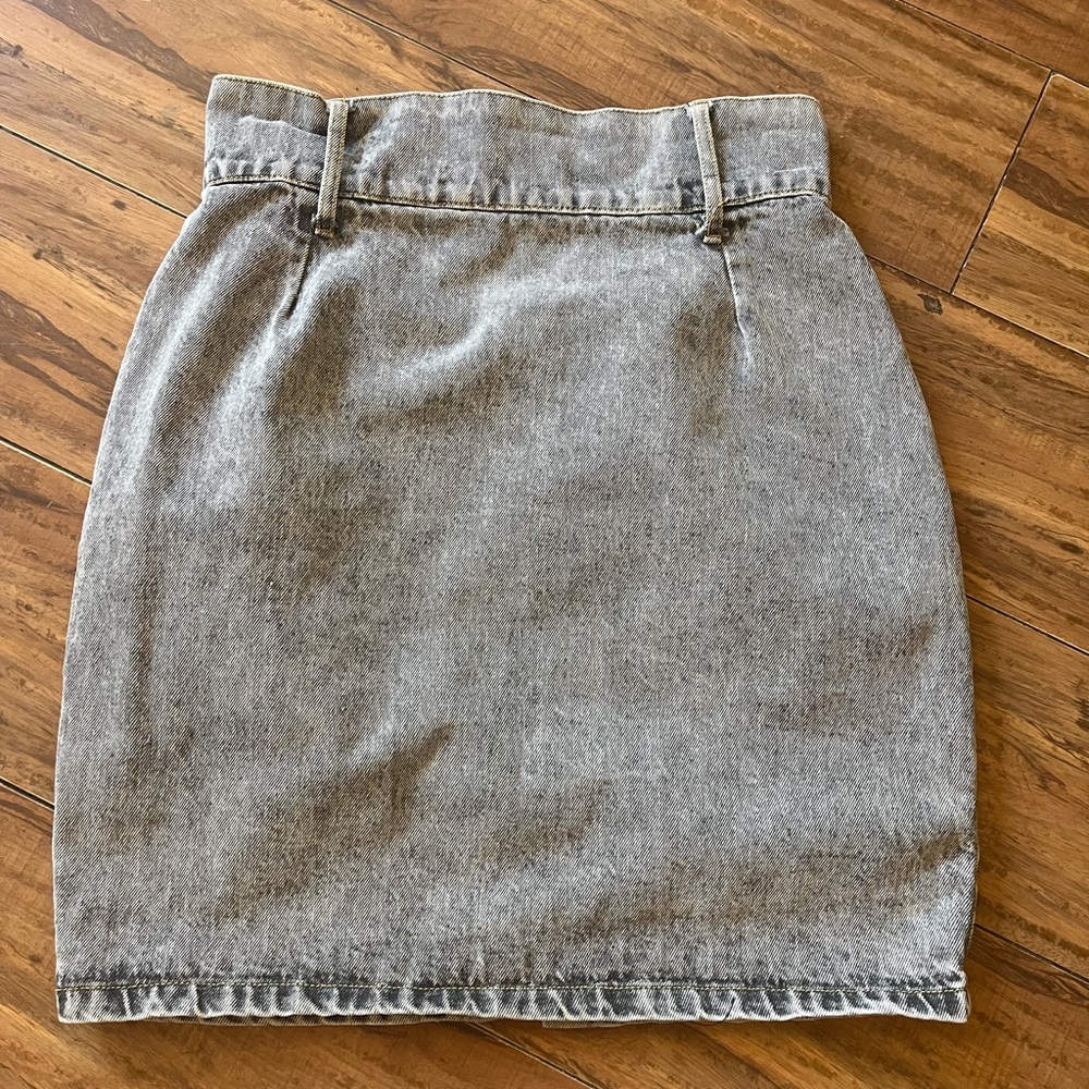 Late 80s early 90s denim Paris Blues mini skirt made in USA